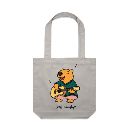 Let's Worship - Canvas Tote Bag