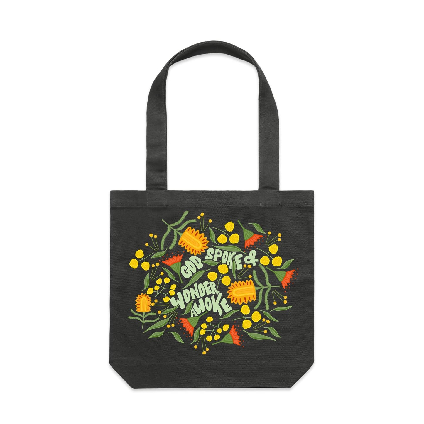 Wonder Awoke Blooms - Canvas Tote Bag