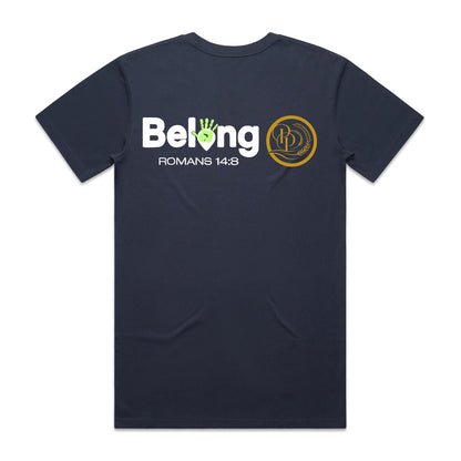 Belong - Men's Tee (white print)