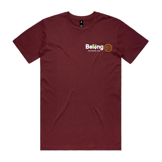Belong - Men's Tee (white print)