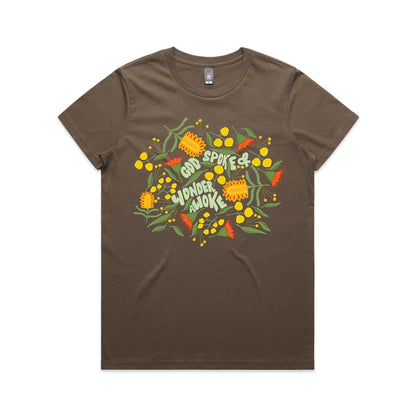 Wonder Awoke Blooms - Women's Staple Tee