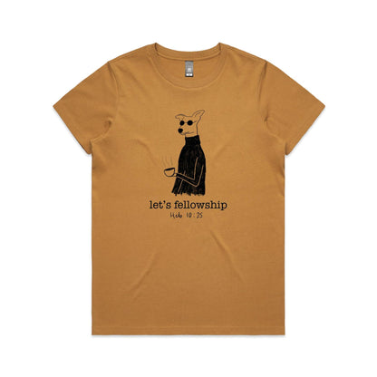 Let's Fellowship - Women's Staple Tee