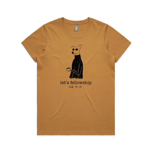 Let's Fellowship - Women's Staple Tee