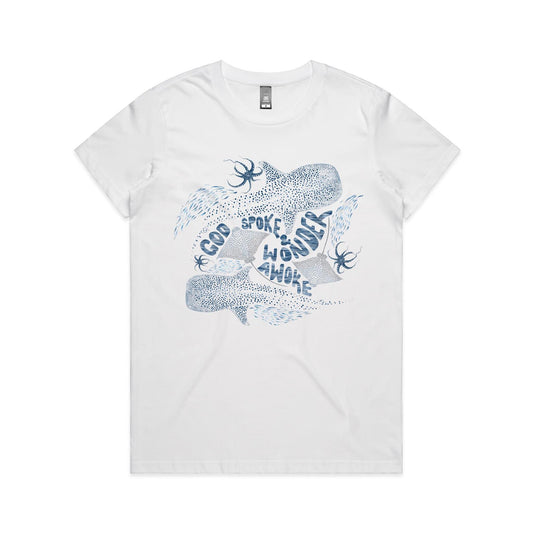 Wonder Awoke Oceans - Women's Staple Tee