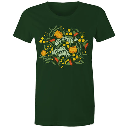 Wonder Awoke Blooms - Women's Staple Tee