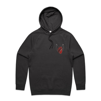 Heart + Arms of Worship - Men's Hoodie