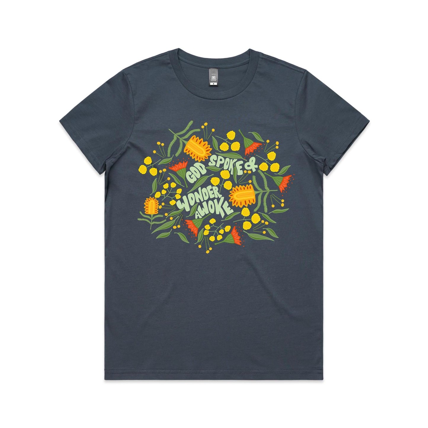 Wonder Awoke Blooms - Women's Staple Tee