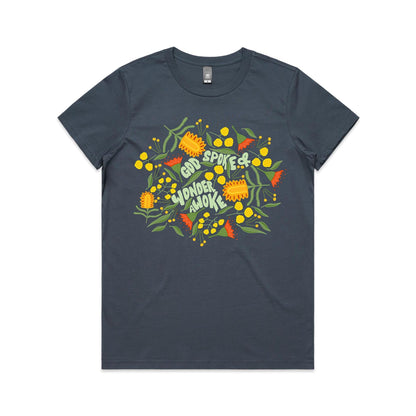 Wonder Awoke Blooms - Women's Staple Tee