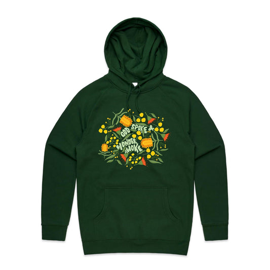 Wonder Awoke Blooms - Men's Hoodie