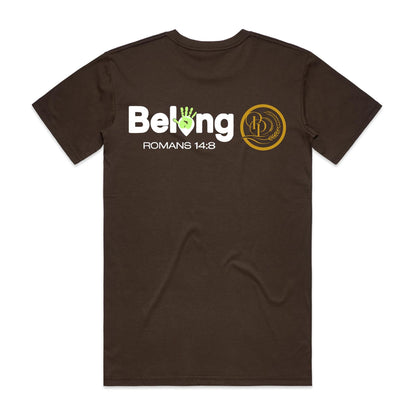 Belong - Men's Tee (white print)