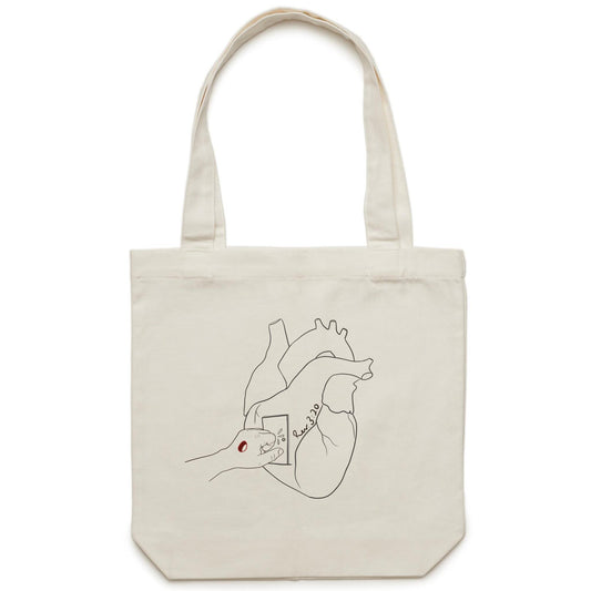 Knock Knock - Canvas Tote Bag