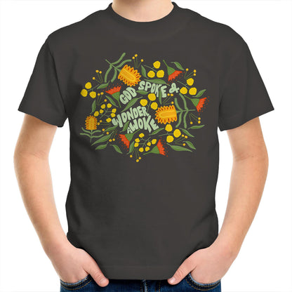 Wonder Awoke Blooms - Kids Tee
