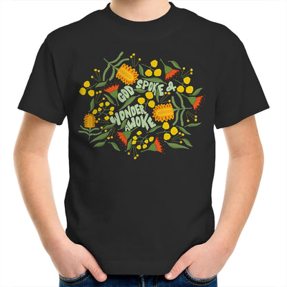 Wonder Awoke Blooms - Kids Tee