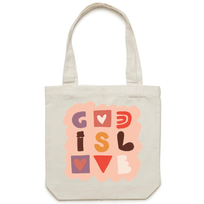 Love - Canvas Tote Bag