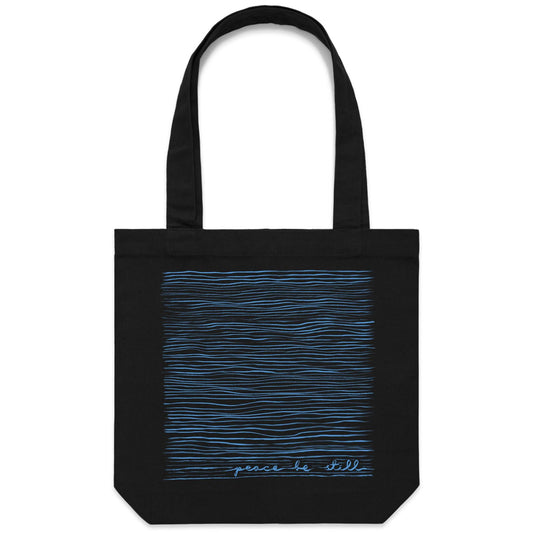 Peace Be Still - Canvas Tote Bag