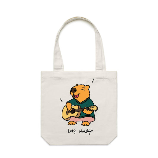 Let's Worship - Canvas Tote Bag