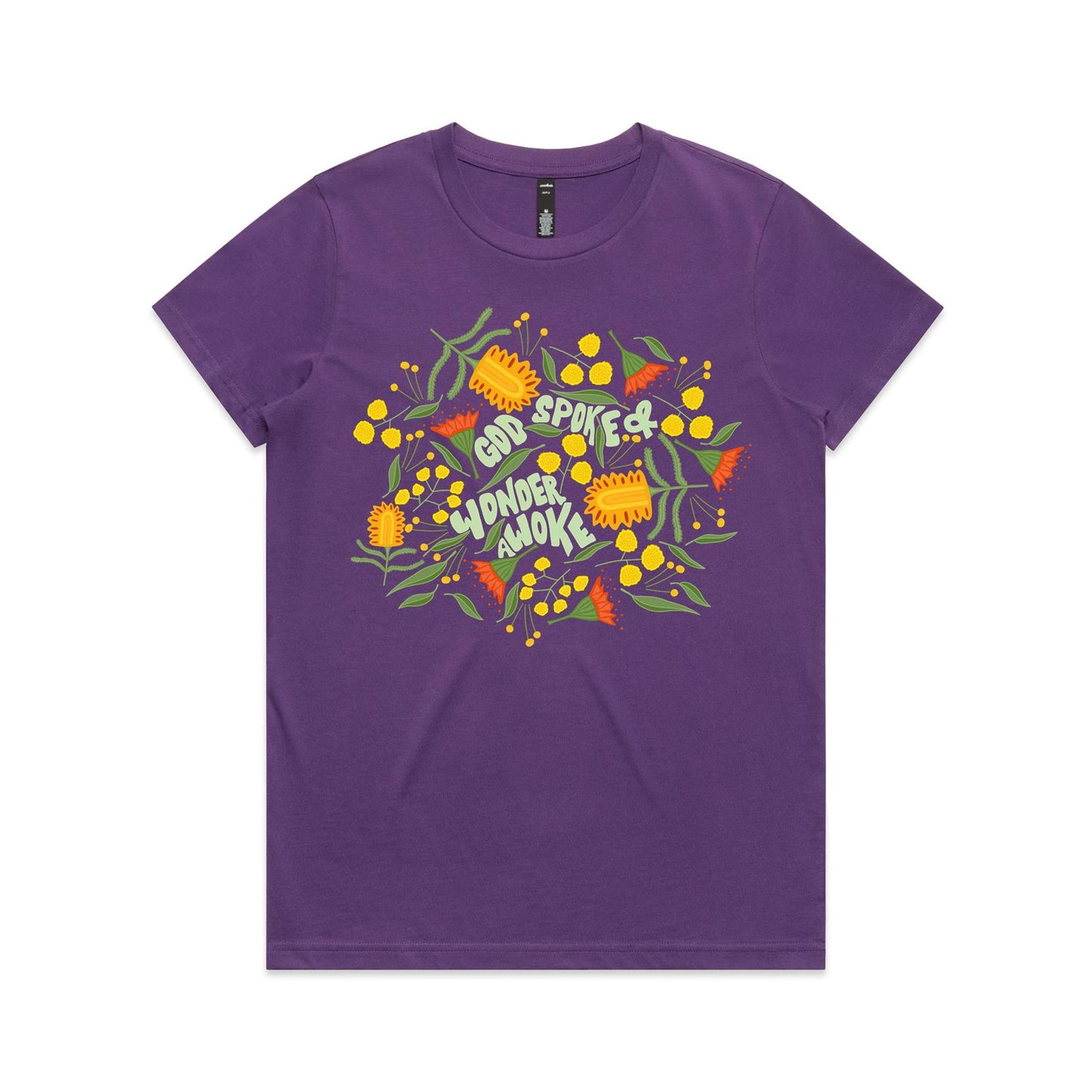 Wonder Awoke Blooms - Women's Staple Tee