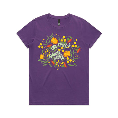 Wonder Awoke Blooms - Women's Staple Tee