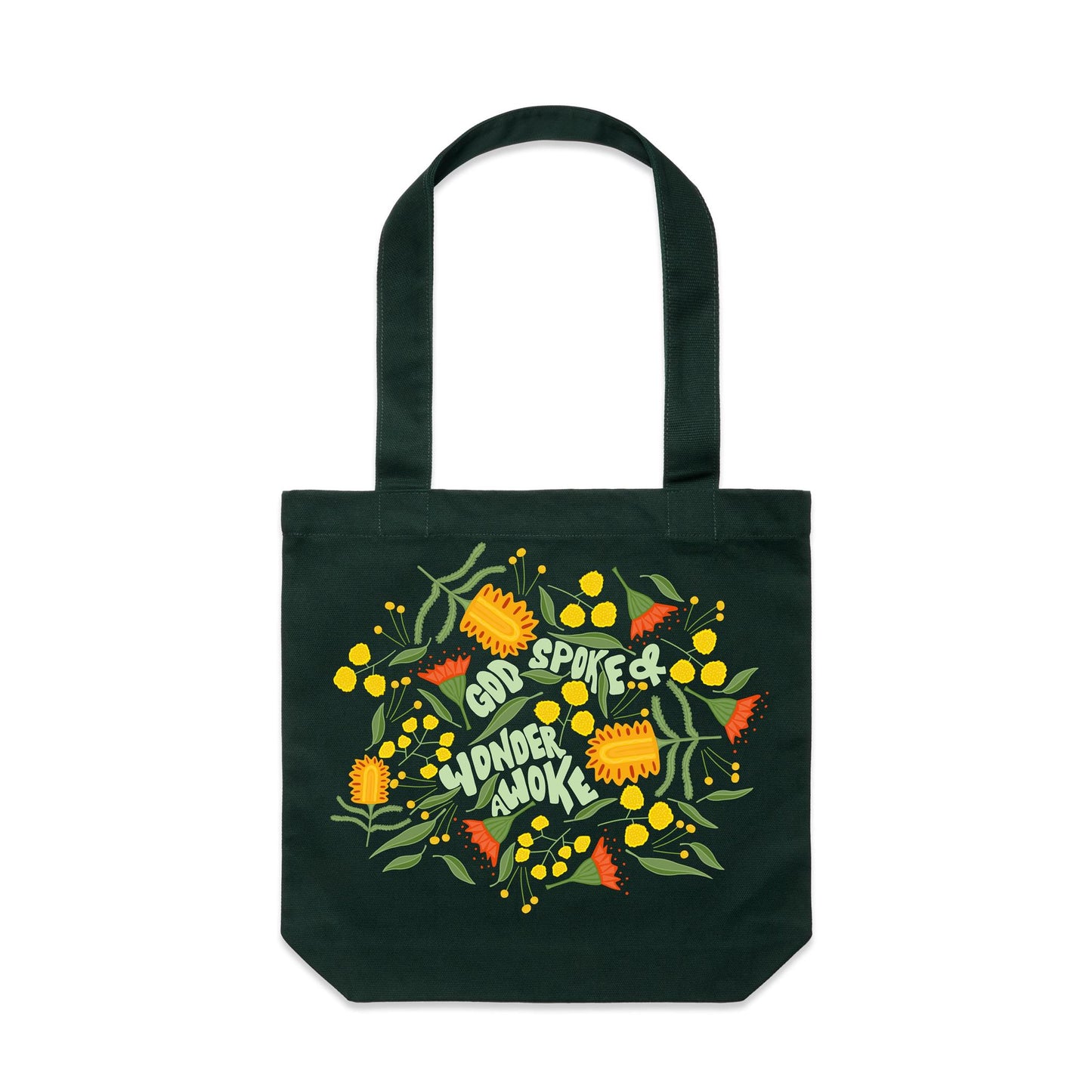 Wonder Awoke Blooms - Canvas Tote Bag