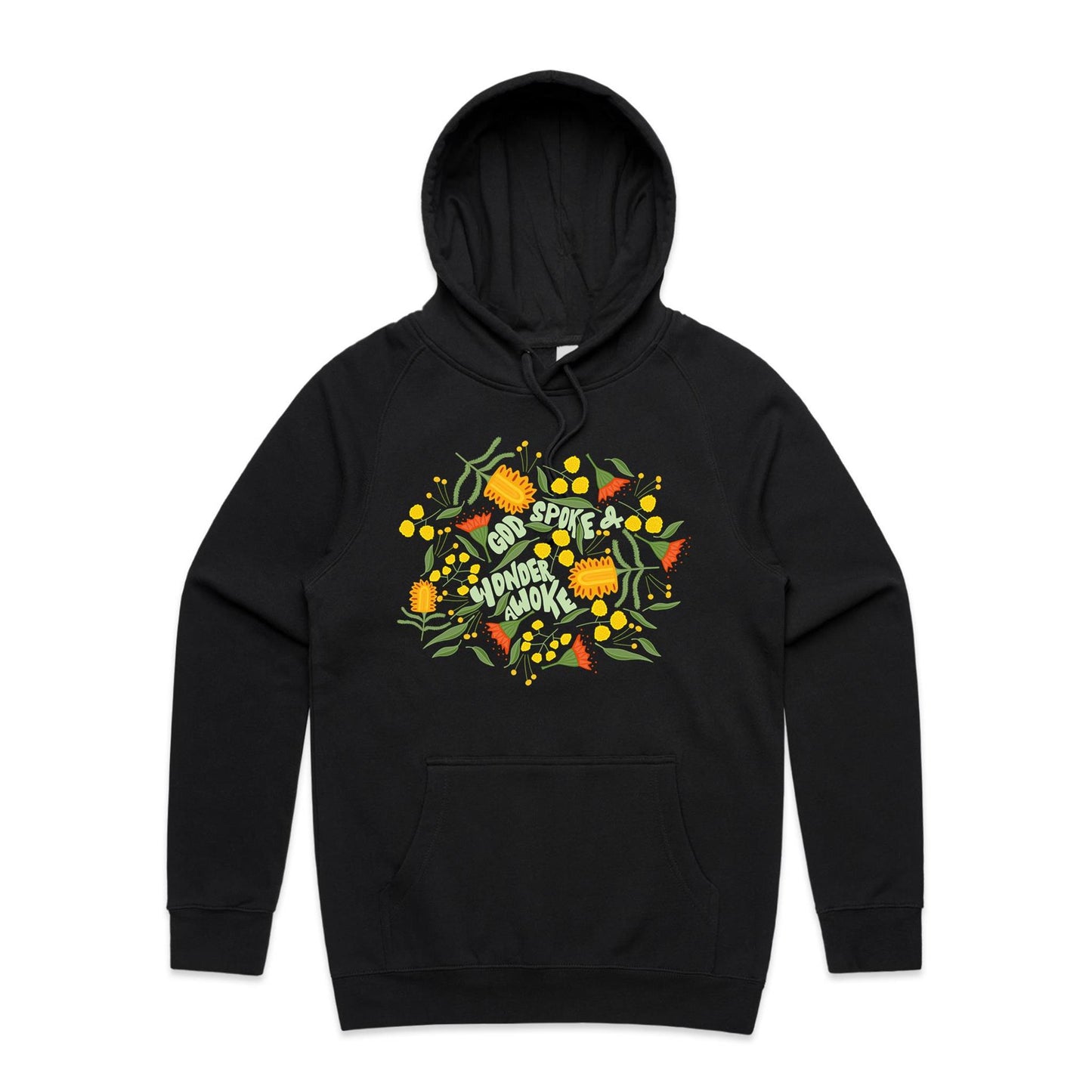 Wonder Awoke Blooms - Men's Hoodie