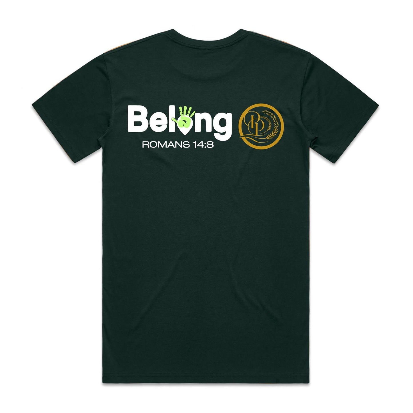 Belong - Men's Tee (white print)