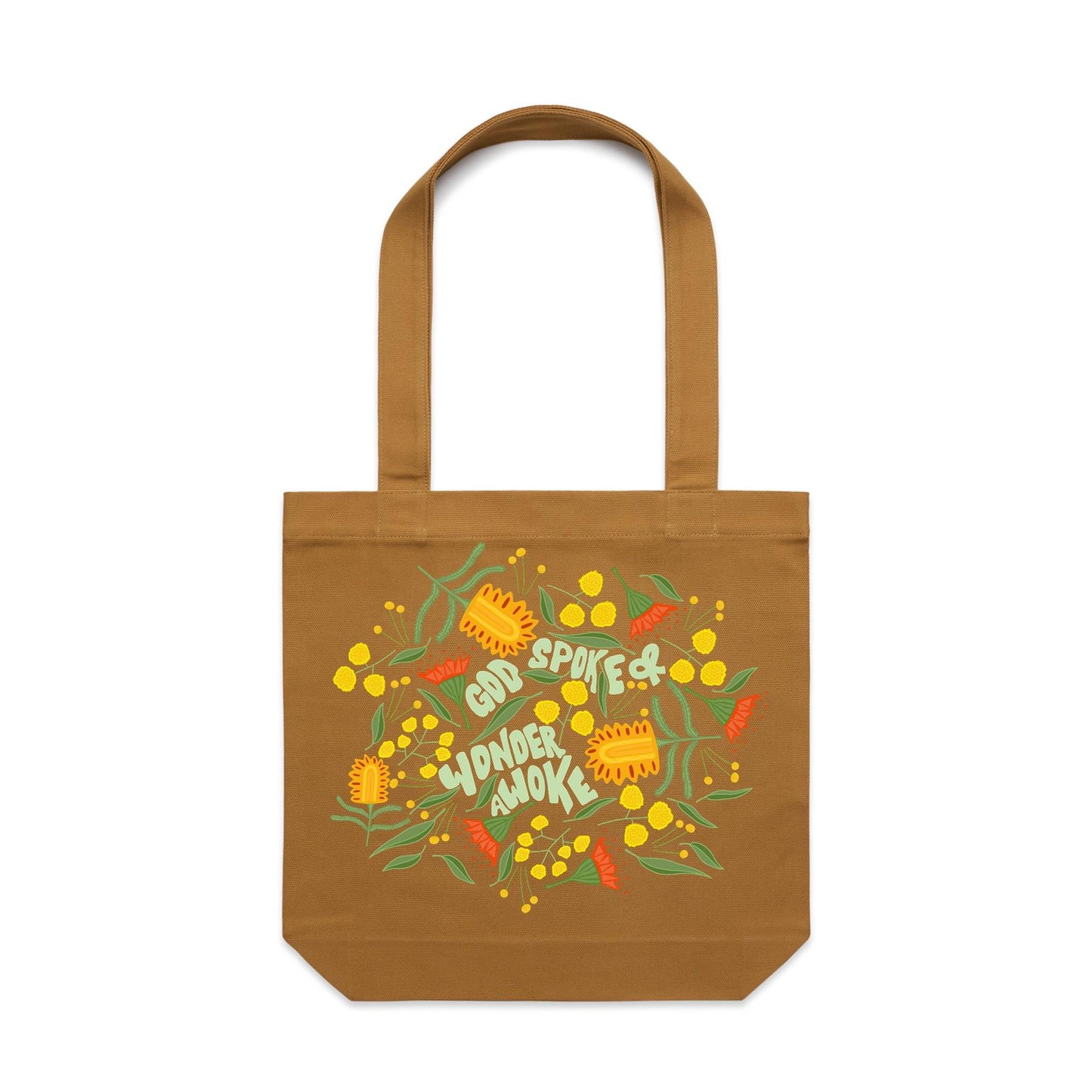 Wonder Awoke Blooms - Canvas Tote Bag