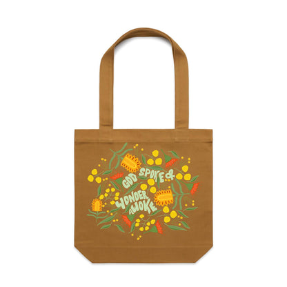 Wonder Awoke Blooms - Canvas Tote Bag
