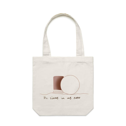 Christ In Us - Canvas Tote Bag