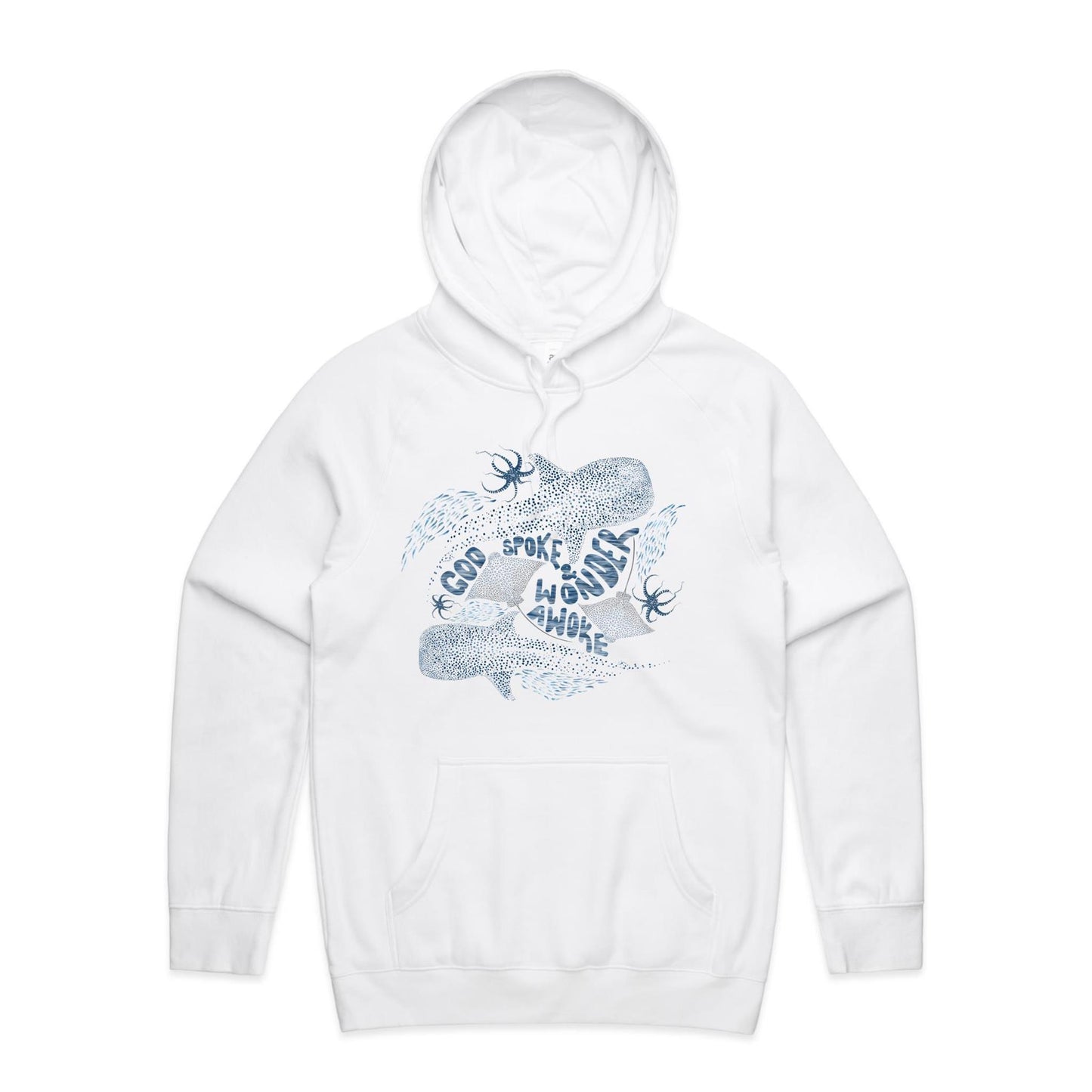 Wonder Awoke Oceans - Men's Hoodie