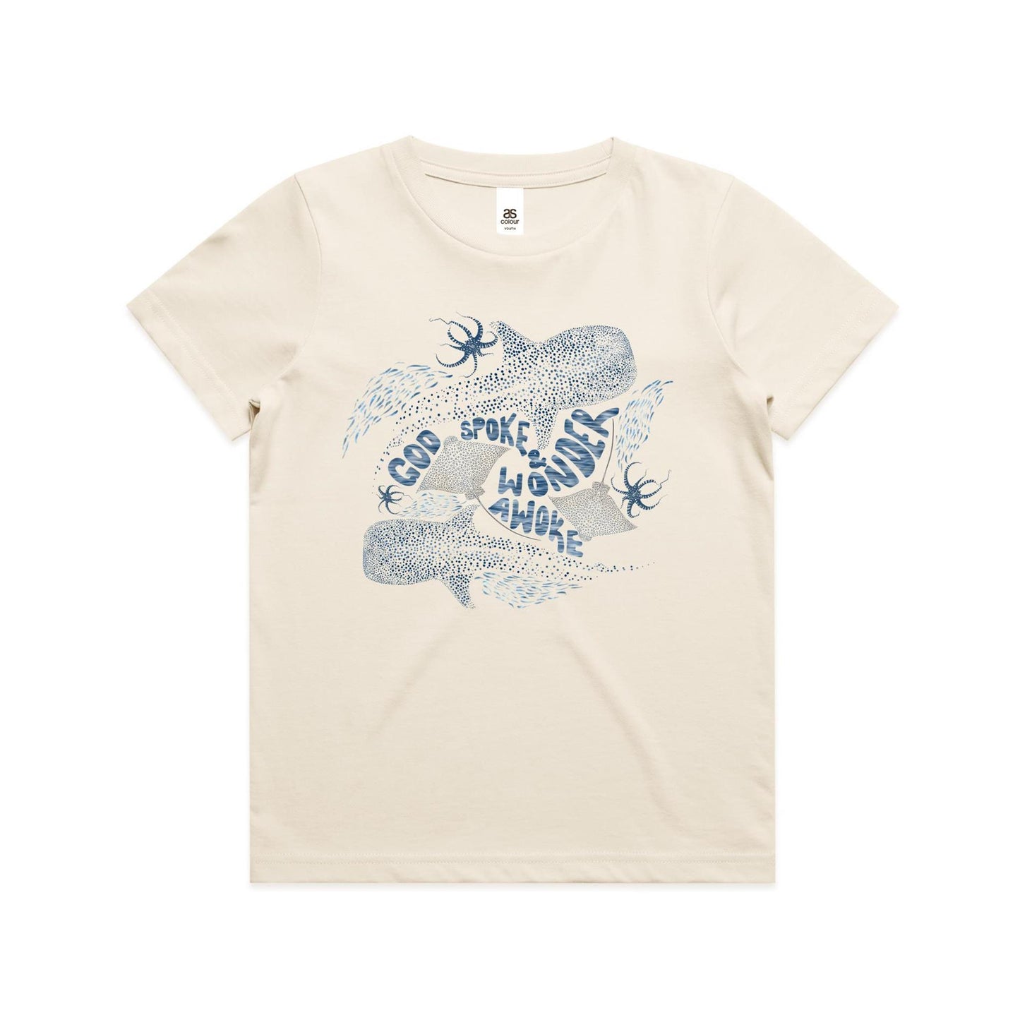 Wonder Awoke Oceans - Kids Tee