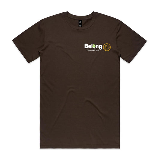 Belong - Men's Tee (white print)