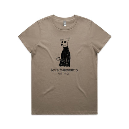 Let's Fellowship - Women's Staple Tee
