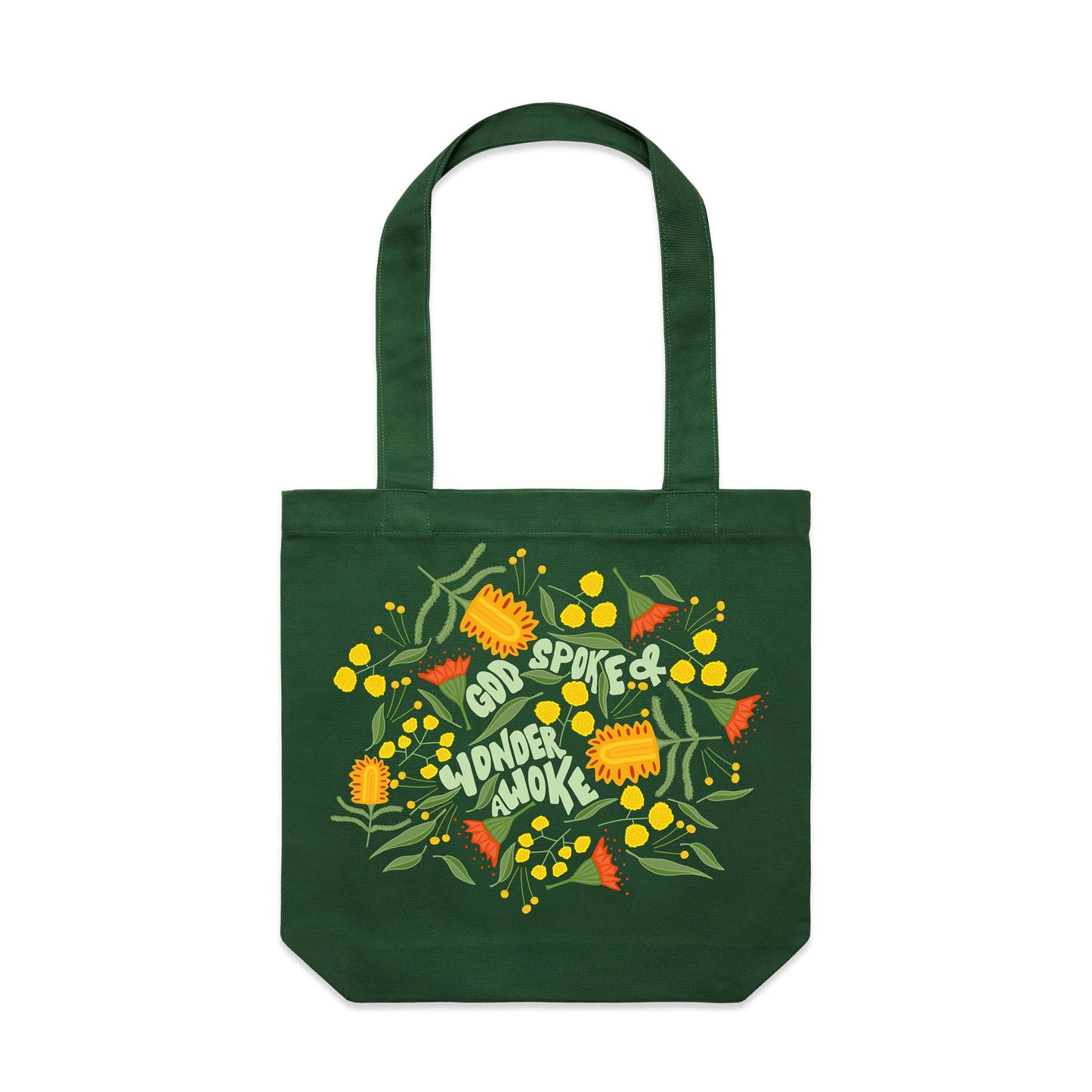 Wonder Awoke Blooms - Canvas Tote Bag