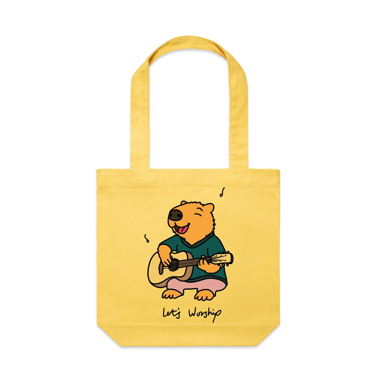 Let's Worship - Canvas Tote Bag