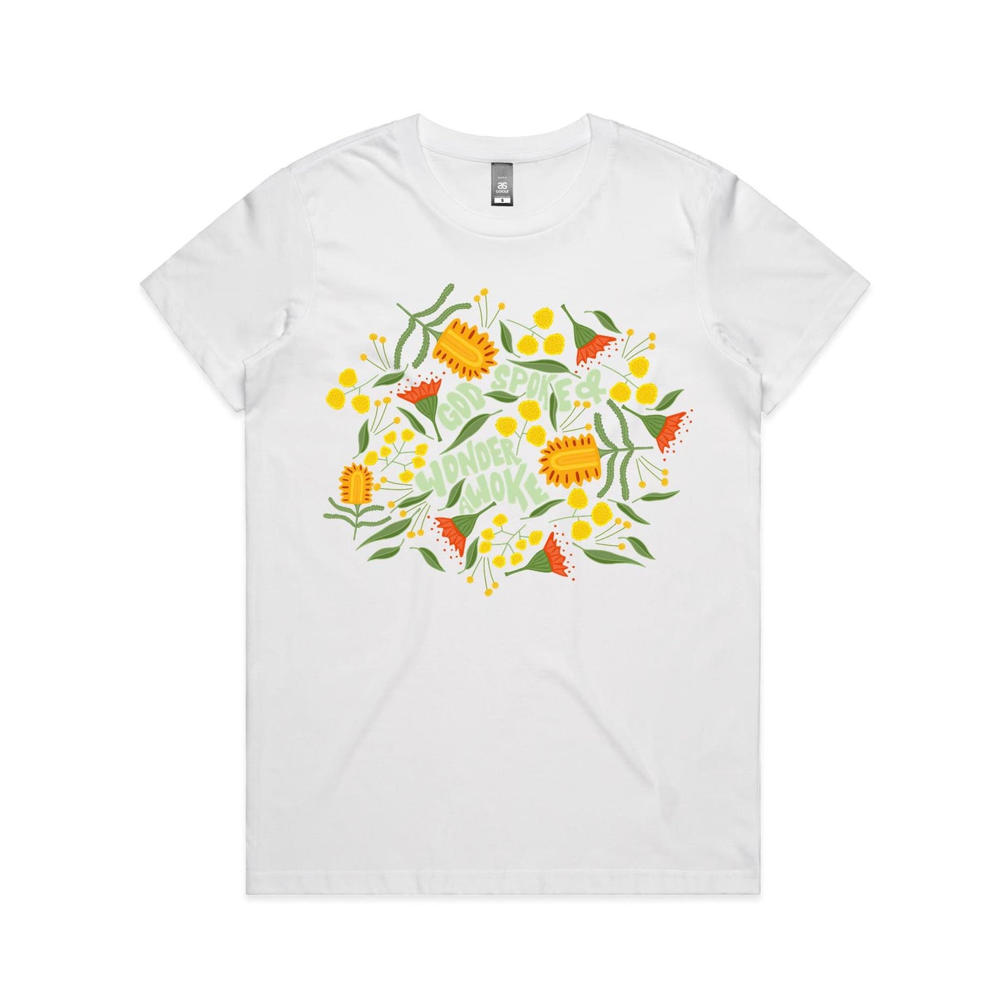Wonder Awoke Blooms - Women's Staple Tee