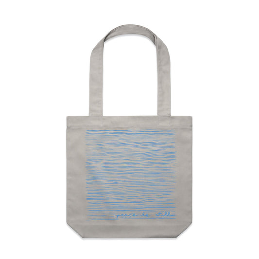 Peace Be Still - Canvas Tote Bag