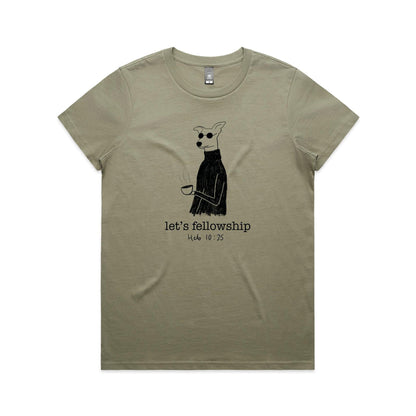 Let's Fellowship - Women's Staple Tee