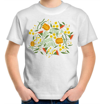 Wonder Awoke Blooms - Kids Tee