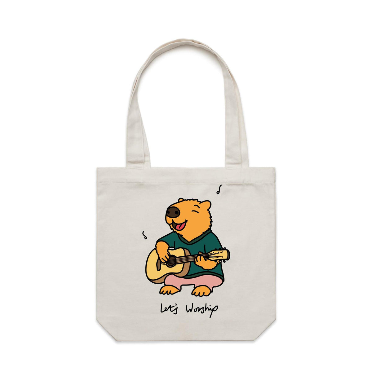 Let's Worship - Canvas Tote Bag