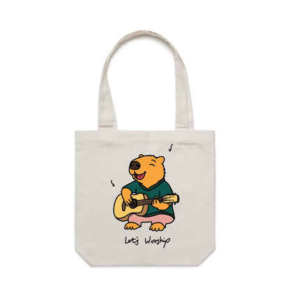 Let's Worship - Canvas Tote Bag