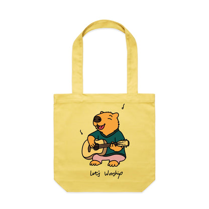 Let's Worship - Canvas Tote Bag