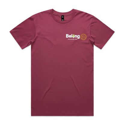 Belong - Men's Tee (white print)