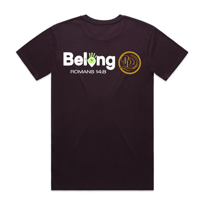 Belong - Men's Tee (white print)