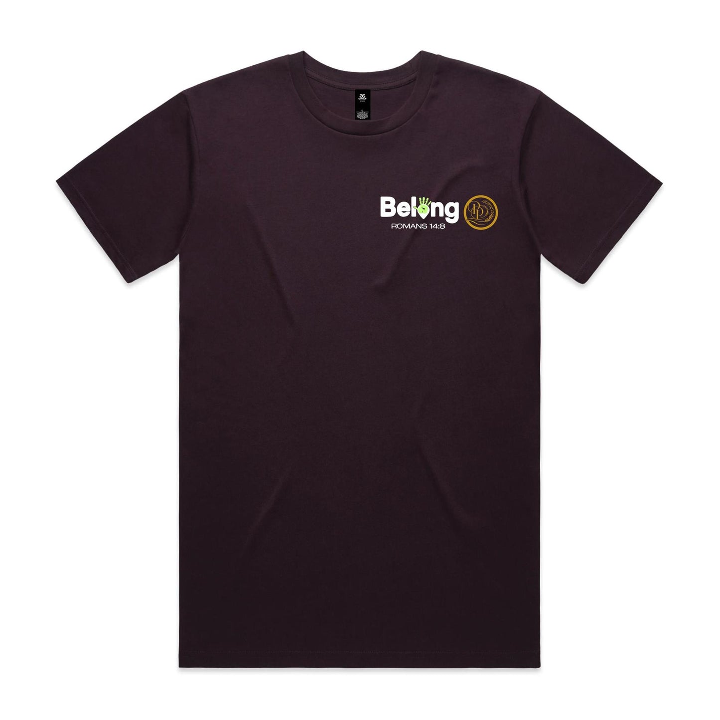 Belong - Men's Tee (white print)