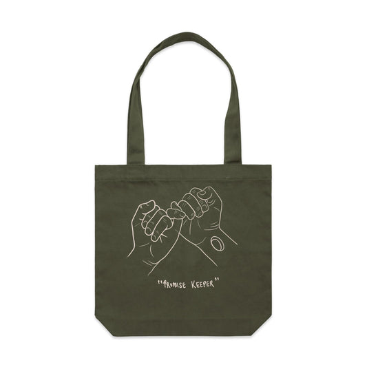 Promise Keeper - Canvas Tote Bag
