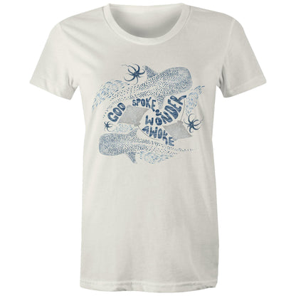Wonder Awoke Oceans - Women's Staple Tee