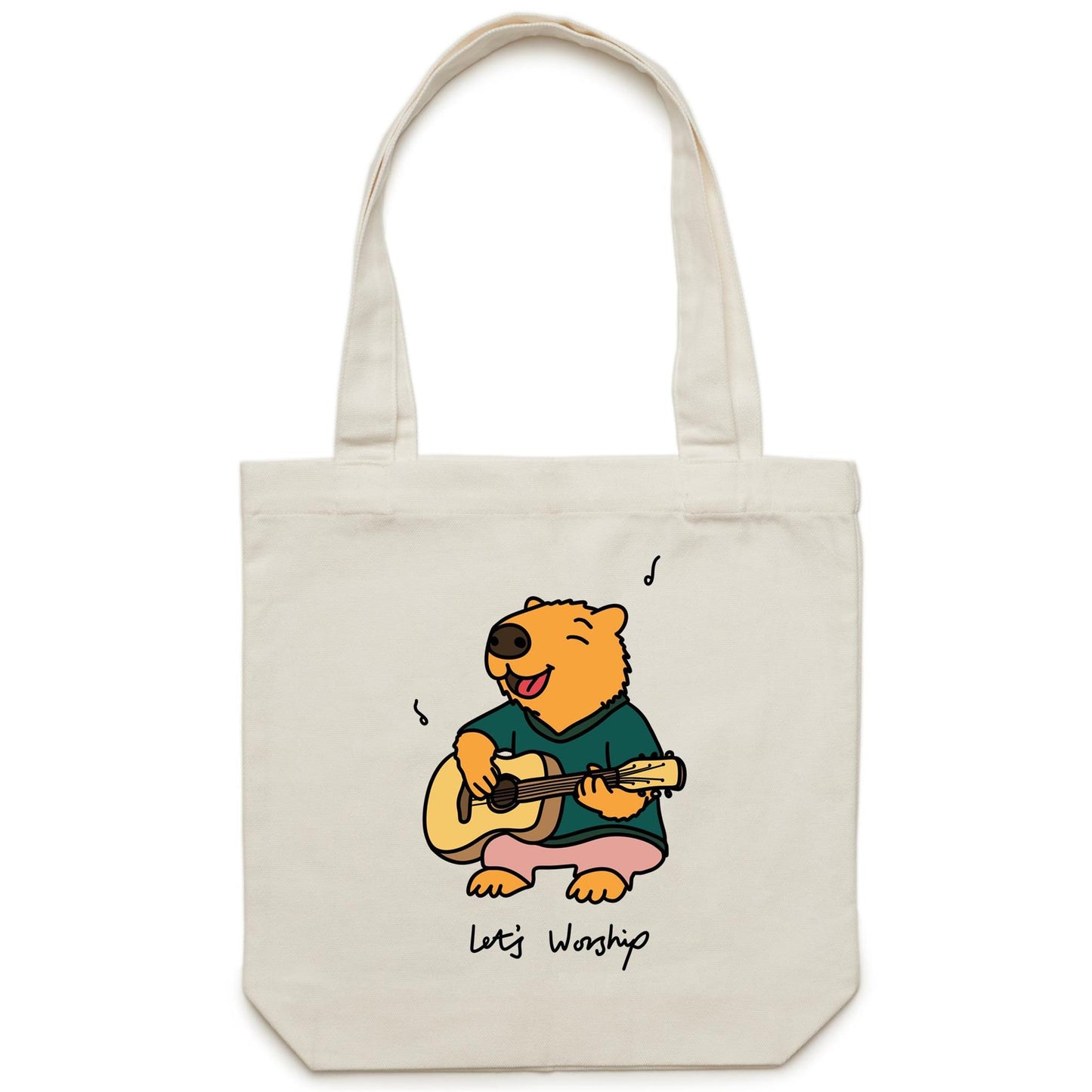 Let's Worship - Canvas Tote Bag