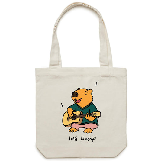 Let's Worship - Canvas Tote Bag