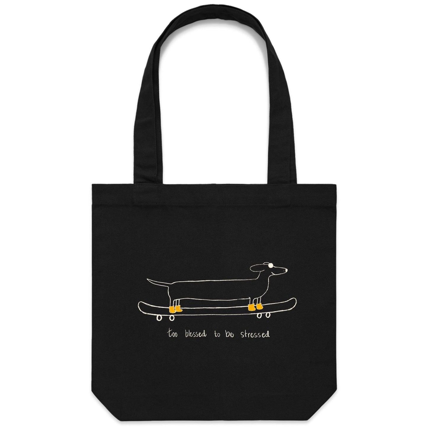 Too Blessed - Canvas Tote Bag