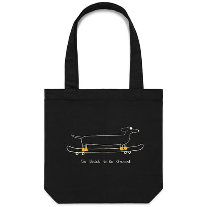 Too Blessed - Canvas Tote Bag